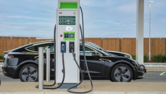 EV Outdoor Charging Station